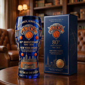 NY Knicks 80th Anniversary Collector Pint Glass