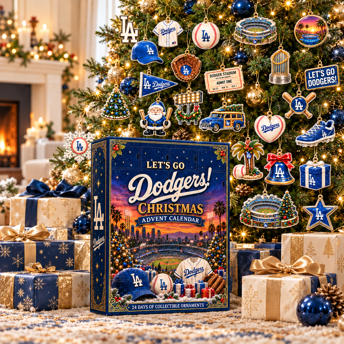 ⚾ Let’s Go Dodgers! Christmas 2026 Advent Calendar