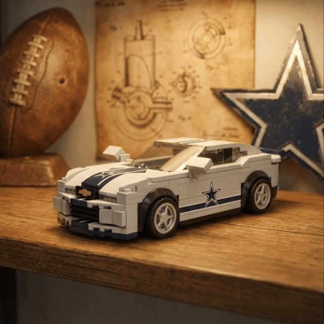 D.Cowboys Building Set - Car Collectible