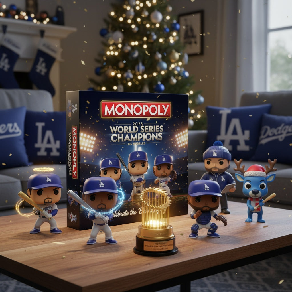 LA Dodgers World Series Champions 2025 Monopoly