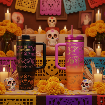 40oz Día de Muertos Celebration Tumbler