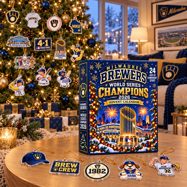 Milwaukee Brewers World Series Champions 2026 Advent Calendar