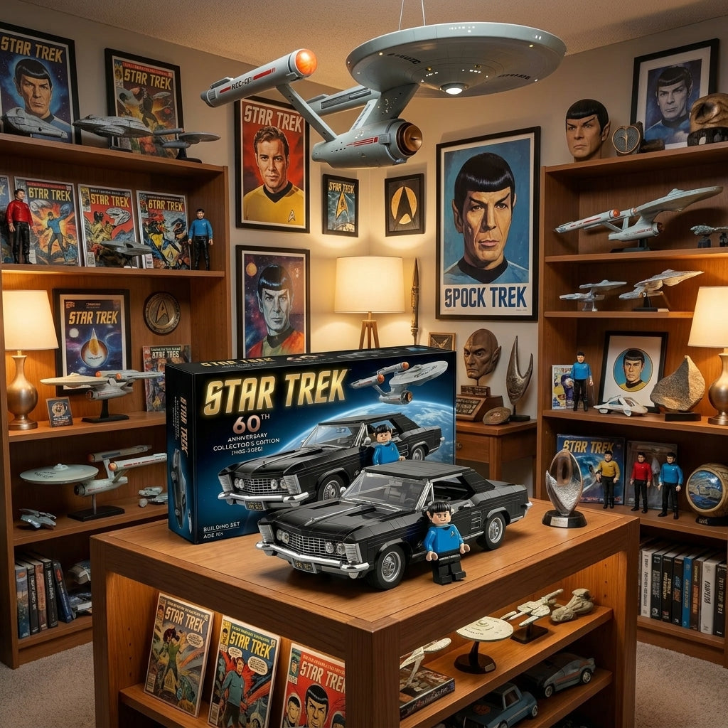 Star Trek 60th Anniversary - Spock Riviera Collector Building Set