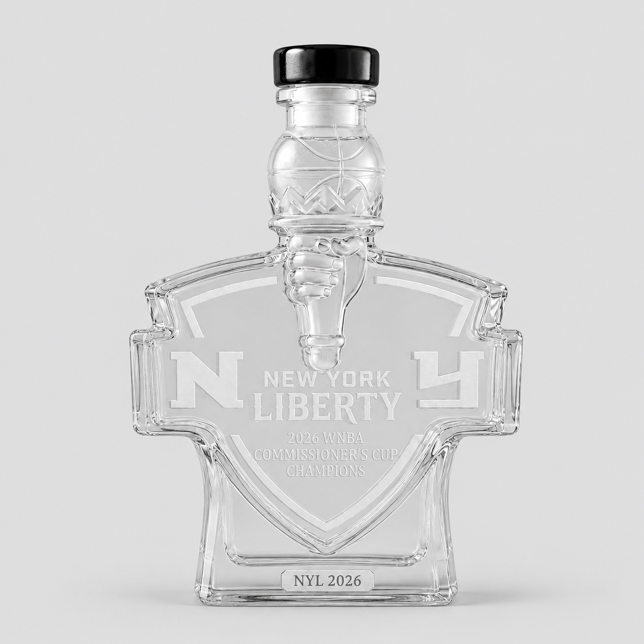 New York Liberty 2026 WNBA Commissioner's Cup Champions Collectible Bottle