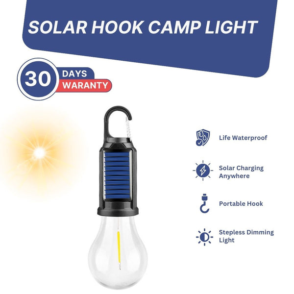 Rechargeable Hooked Camping Light