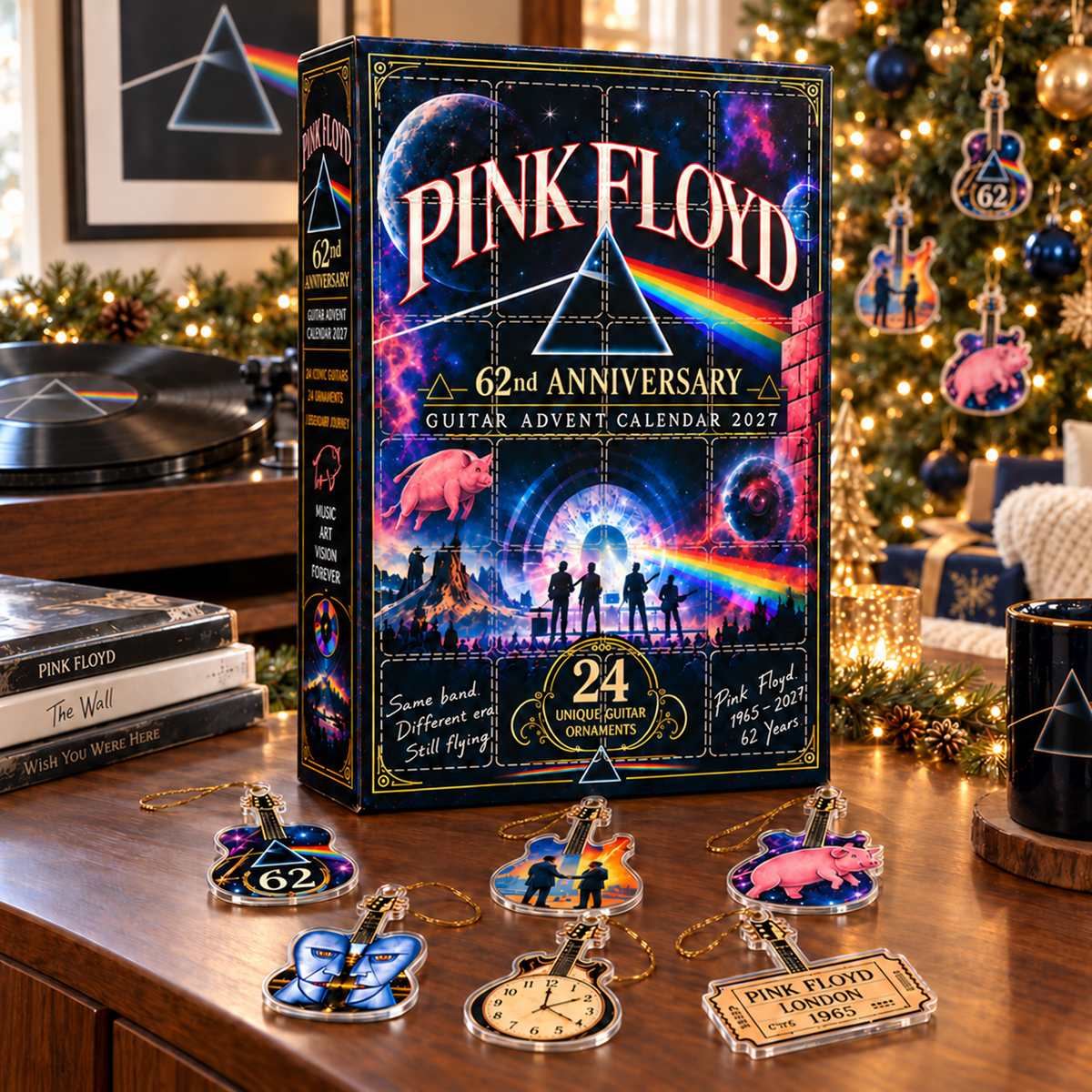 🎸 Pink Floyd 62nd Anniversary Guitar Christmas Advent Calendar 2027