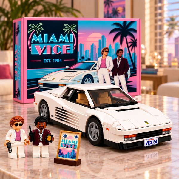 Miami Vice – Inspired 80s Miami Collector Building Set