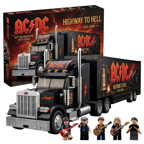 AC/DC 53rd Anniversary 1973-2026 Highway To Hell Building Set