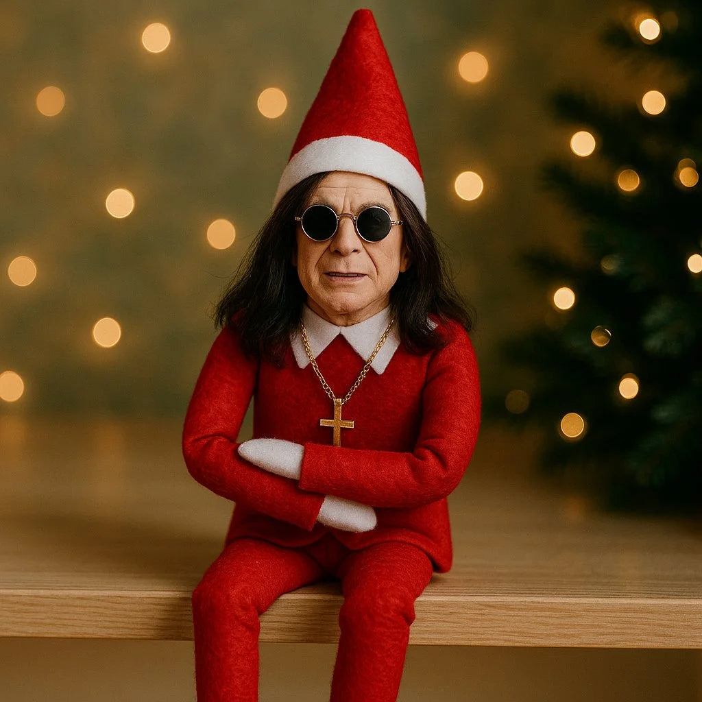 Ozzy Christmas Elf Doll