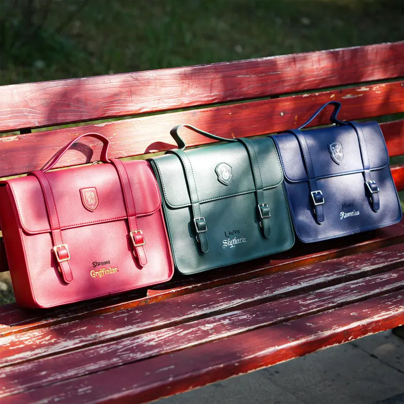 Personalized Harry Potter Leather Bag
