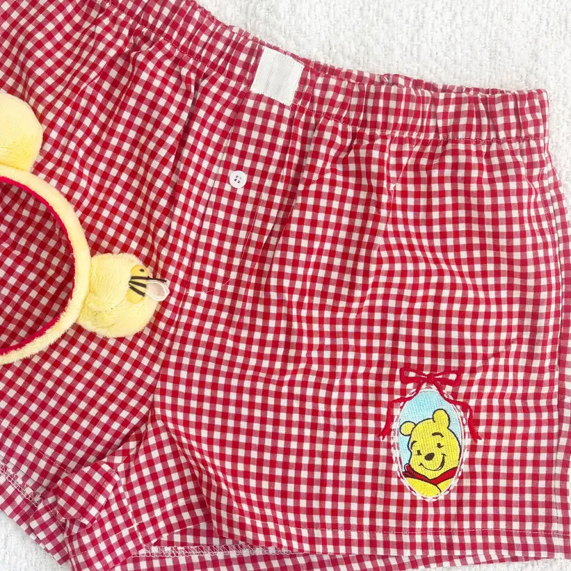 Disney Character Inspired Gingham Shorts