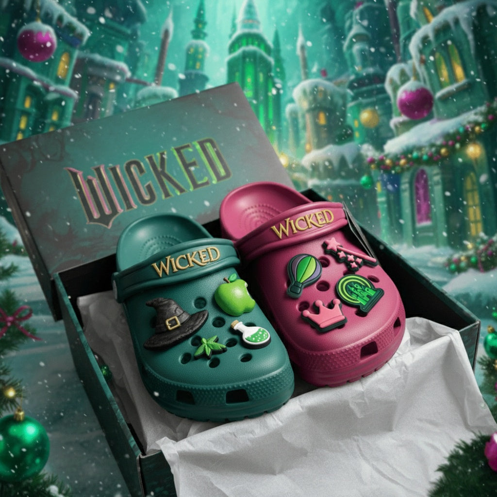 🎁 Wicked 2025 Crocs With Charms