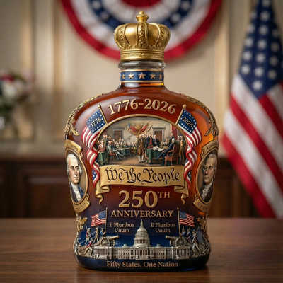 America 250th Anniversary Whiskey Bottle
