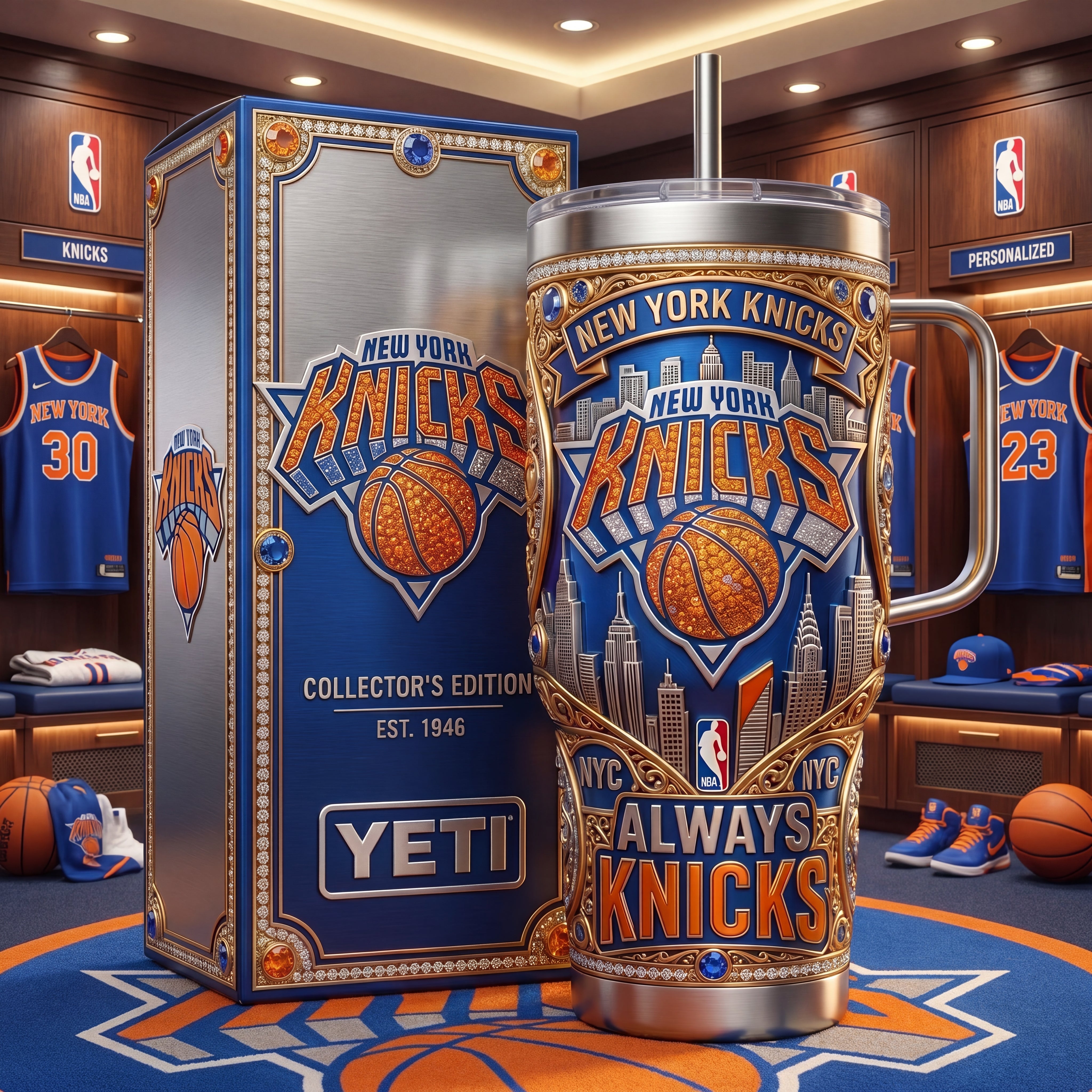 NY Knicks Basketball - Always Knicks Tumbler