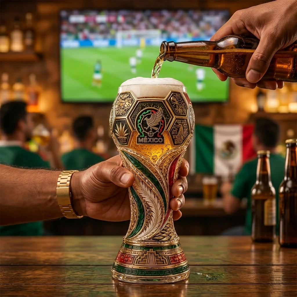 Mexico WC 2026 Collector Beer Glass - Premium Limited Edition