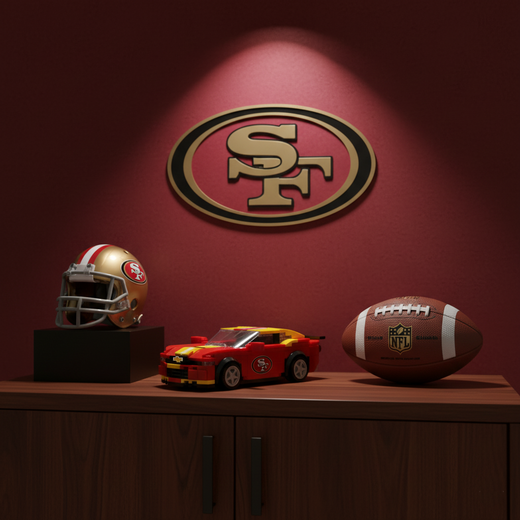 SF 49ers Building Set - Car Collectible