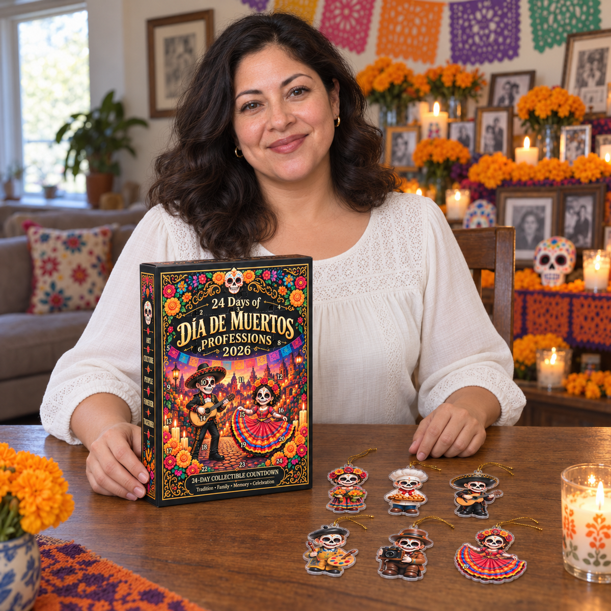 Día de Muertos Countdown Calendar
