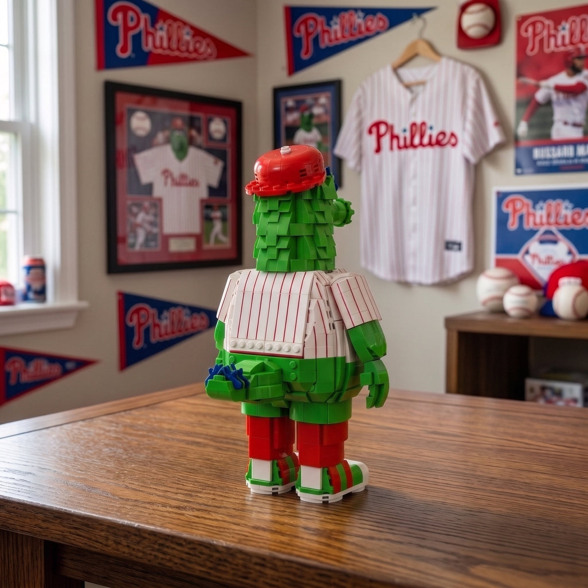 Phillie Phanatic 48th Anniversary Building Set